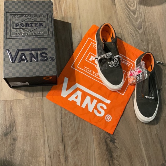 Vans Vault x Porter Yoshida OG Old Skool LX in Forest Night / Black Mens 12 NiB! - Picture 1 of 15